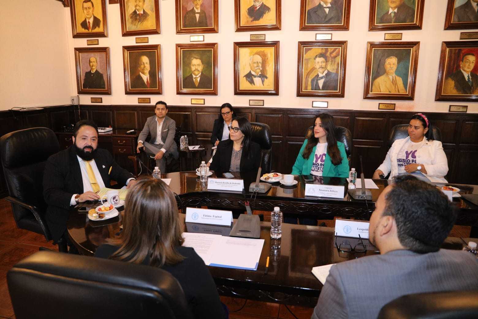 Congreso y FAO trabajan en reactivar el Frente Parlamentario Contra el Hambre Capítulo Honduras